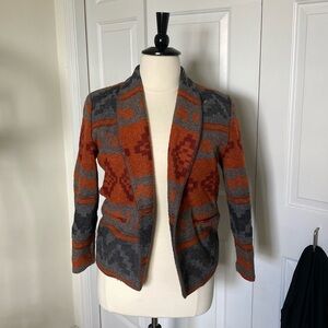 Vintage Blazer 1980s Southwest Boho Blazer